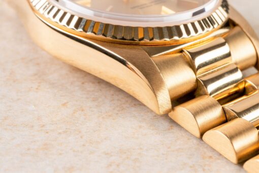 18238 Day-Date (golden sunray / full set / top bracelet) – Bild 7