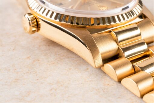 18238 Day-Date (golden sunray / full set / top bracelet) – Bild 9