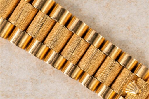18248 Day-Date (Double Quick BARK finish / unpolished / full set / LC 100) – Bild 11