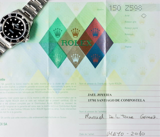 14060 Submariner No Date (2 lines / NOS stickers / full set) – Bild 3