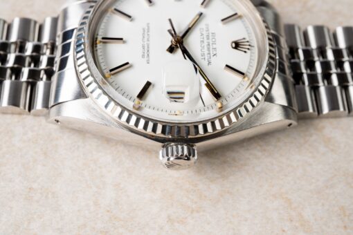 1601 Datejust (rare pie-pan white dial / 62510 jubilee) – Bild 5