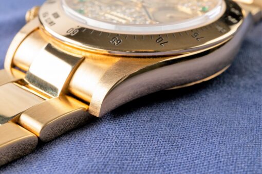 16528 Daytona (super rare emerald pave dial / w serial / LC 100 full set) – Bild 9
