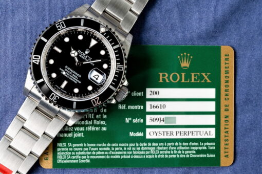 16610 Submariner Date (NOS stickers / full set / random serial / rehaut) – Bild 3