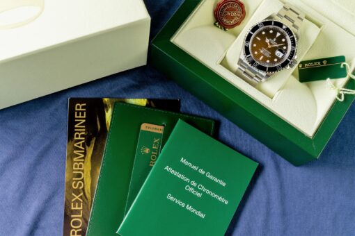 16610 Submariner Date (NOS stickers / full set / random serial / rehaut) – Bild 4