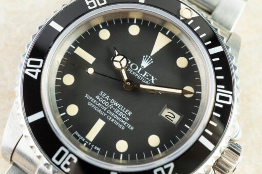 16660 Sea-Dweller (MK1 matte dial / unpolished / lovely patina) – Bild 3