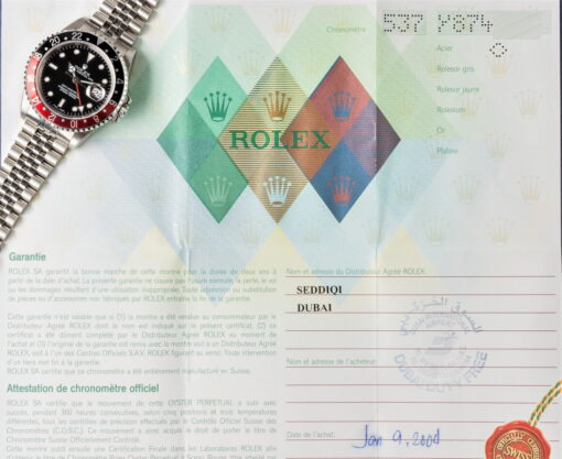 16710 GMT-Master II (NOS stickers / full set / no hole case) – Bild 3