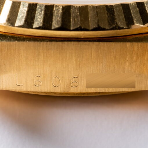 18238 Day-Date (unpolished / black dial / full set / caseback sticker) – Bild 14