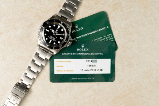 1665 Sea-Dweller (Great White / service dial / service papers) – Bild 6