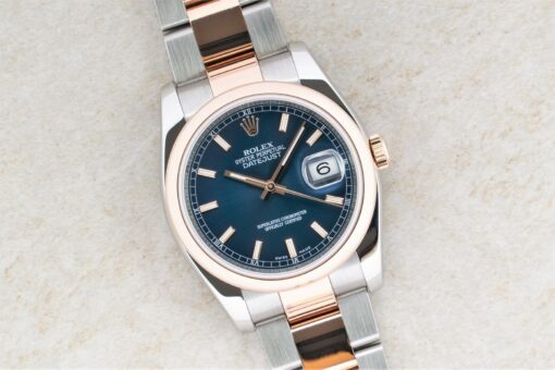 116201 Datejust 36 (top condition / full set / blue sunray) – Bild 2