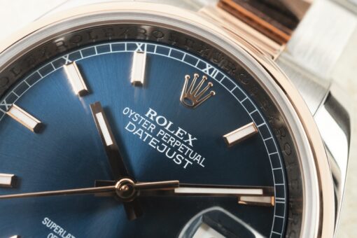 116201 Datejust 36 (top condition / full set / blue sunray) – Bild 4