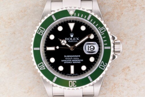 16610LV Submariner Date Kermit (unpolished / rehaut / collectors set) – Bild 2