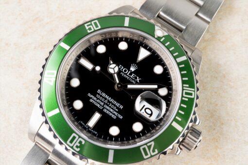 16610LV Submariner Date Kermit (unpolished / rehaut / collectors set) – Bild 5