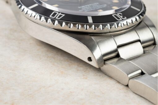 168000 Submariner Date (tripple zero / matte dial / top patina / service papers) – Bild 7