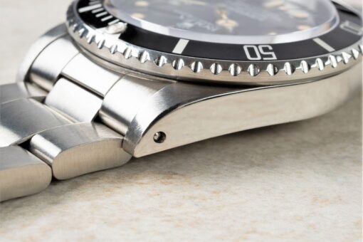 168000 Submariner Date (tripple zero / matte dial / top patina / service papers) – Bild 8