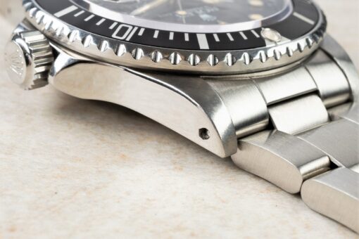 168000 Submariner Date (tripple zero / matte dial / top patina / service papers) – Bild 9