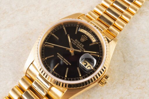 18038 Day-Date (quickset / black tritium dial) – Bild 2