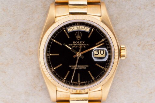 18038 Day-Date (quickset / black tritium dial) – Bild 3