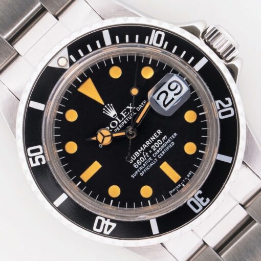 1680 Submariner Date (the crazy pumpkin one / MAXI MK1 / service papers)