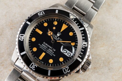 1680 Submariner Date (the crazy pumpkin one / MAXI MK1 / service papers) – Bild 2