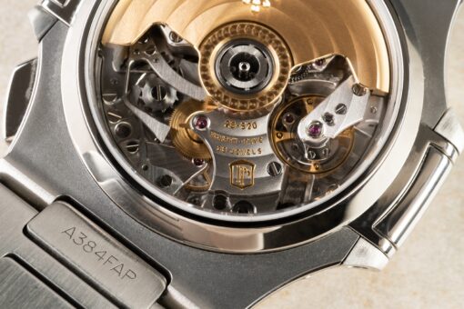 5980/1A-001 Nautilus Chrono (blue dial / full set 2014 GERMAN / 2022 Bucherer service) – Bild 10
