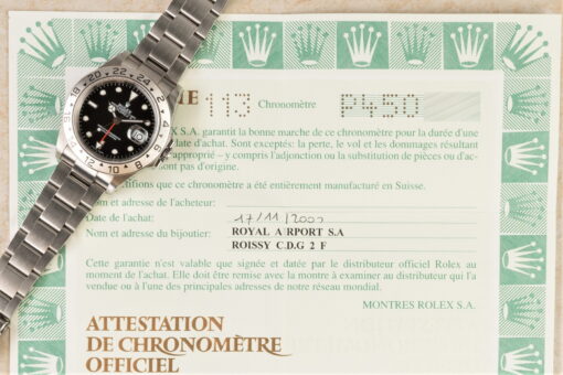 16570 Explorer II (unpolished / collectors set / Charles de Gaulle) – Bild 3