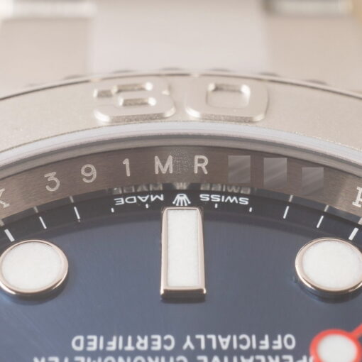 126622 Yachtmaster (blue dial / 2022 / LC 100 Germany) – Bild 7
