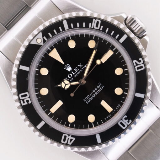 5513 Submariner (meters first / kiss4 inlay / 7206 rivet oyster / light tropical)