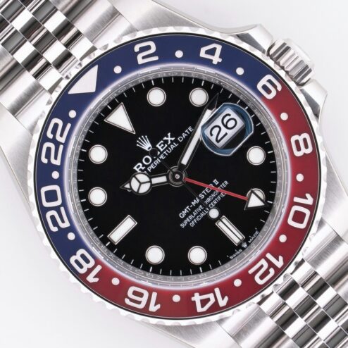 126710BLRO GMT-Master II (full stickers / new / 2022 / german watch LC100)