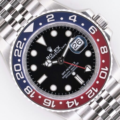 126710BLRO GMT-Master II (full stickers / new / 2022 / german watch LC100)