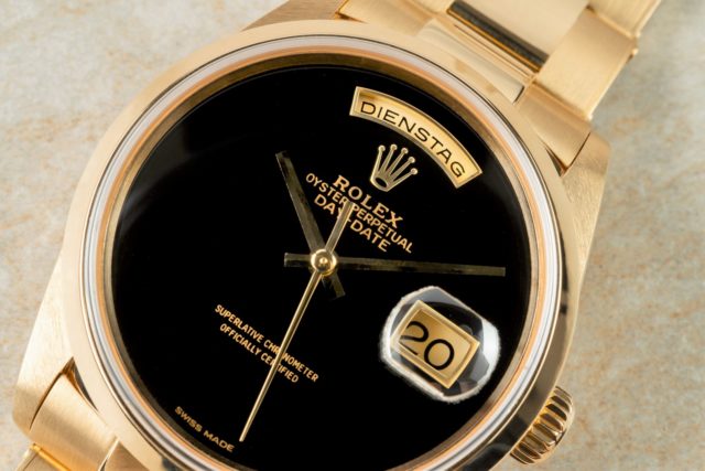 18208 Day-Date (onyx dial / super rare / full set / from my private collection) – Bild 4