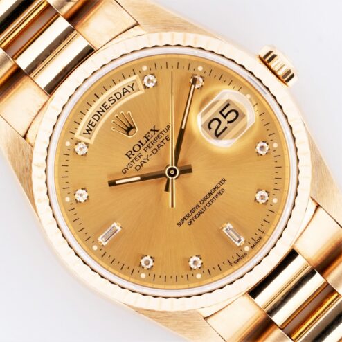 18238 Day-Date (unpolished collectors grad / full set / full bracelet)