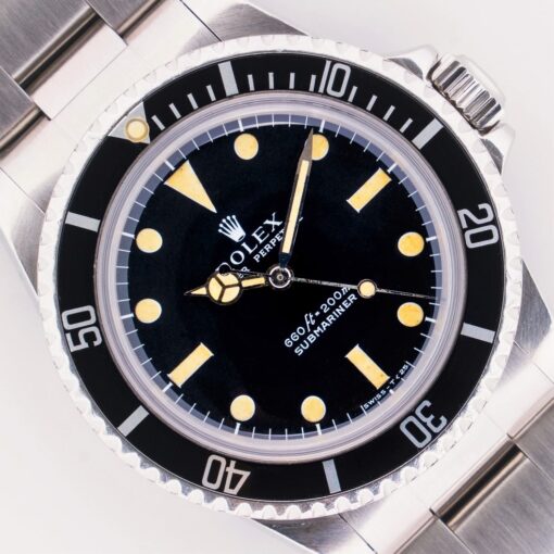 5513 Submariner (late serif dial / lovely patina / t19 superdomed)