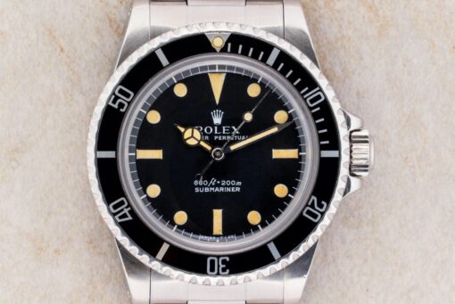5513 Submariner (late serif dial / lovely patina / t19 superdomed) – Bild 2