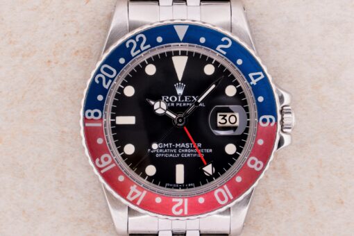 1675 GMT-Master (LC 100 Germany / full set / MAXI MKIV Dial / top redback inlay) – Bild 5