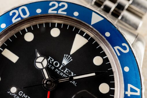 1675 GMT-Master (LC 100 Germany / full set / MAXI MKIV Dial / top redback inlay) – Bild 6