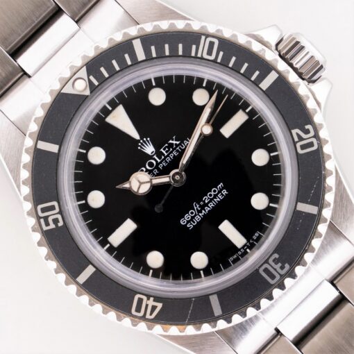 5513 Submariner No Date (MAXI MK1 / top watch / MK3 inlay / t19 superdomed / original bracelet