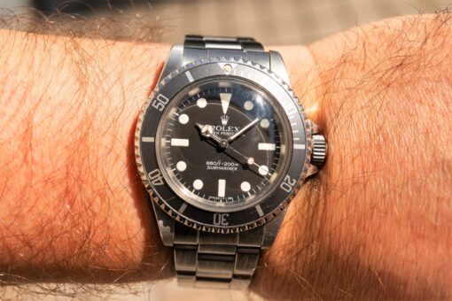 5513 Submariner No Date (MAXI MK1 / top watch / MK3 inlay / t19 superdomed / original bracelet - Image 3