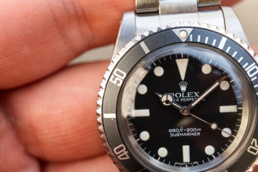 5513 Submariner No Date (MAXI MK1 / top watch / MK3 inlay / t19 superdomed / original bracelet - Image 2