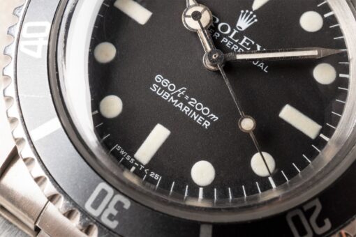 5513 Submariner No Date (MAXI MK1 / top watch / MK3 inlay / t19 superdomed / original bracelet - Image 7