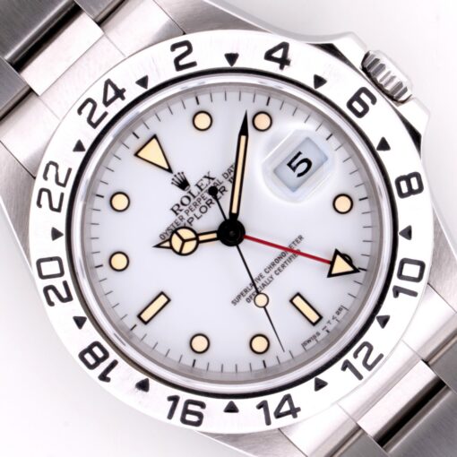16570 Explorer II (Chicchi di Mais Dial / service papers / top)