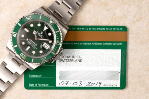 116610LV Submariner Date HULK (2019 / perfect full set / top condition) - Image 3