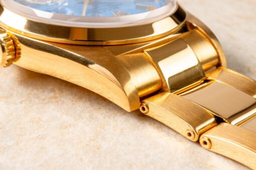 18208 Day-Date 36 (baby blue stella from my private collection / perfect watch and set) – Bild 11