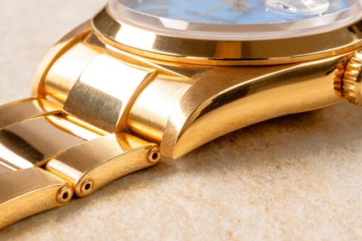 18208 Day-Date 36 (baby blue stella from my private collection / perfect watch and set) – Bild 12