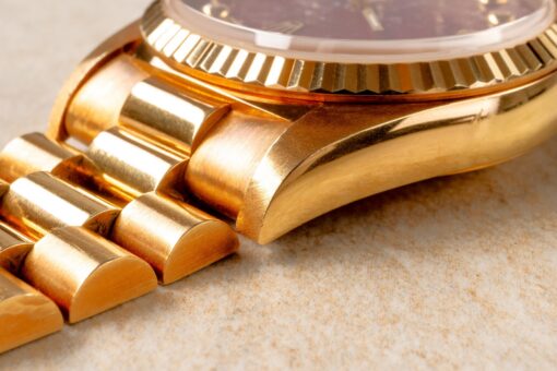 18238 Day-Date 36 (super rare grossular pinball stone dial / unpolished collectors set) - Image 11