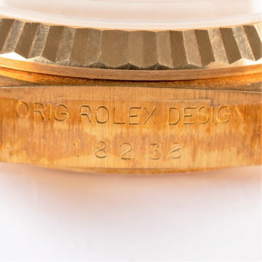 18238 Day-Date 36 (super rare grossular pinball stone dial / unpolished collectors set) - Image 15