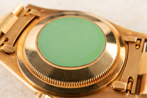 18238 Day-Date 36 (super rare grossular pinball stone dial / unpolished collectors set) - Image 6