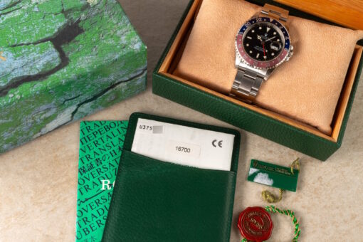16700 GMT-Master (german full set LC 100 / super cool faded pepsi) – Bild 5