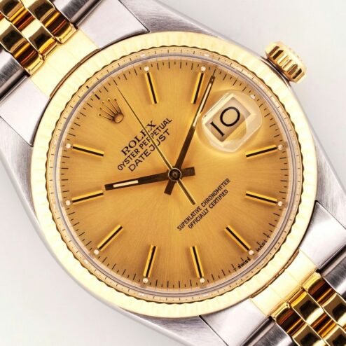 16013 Datejust (golden sunray dial / 1982)