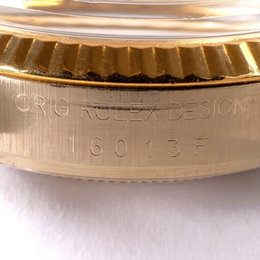 16013 Datejust (golden sunray dial / 1982) – Bild 10