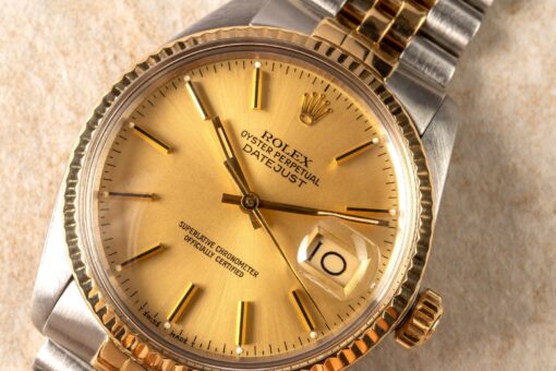 16013 Datejust (golden sunray dial / 1982) – Bild 4
